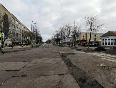 ФОТОФАКТ: Частично открыли для транспорта перекресток улиц Фабрициуса и Гражданской в Пскове