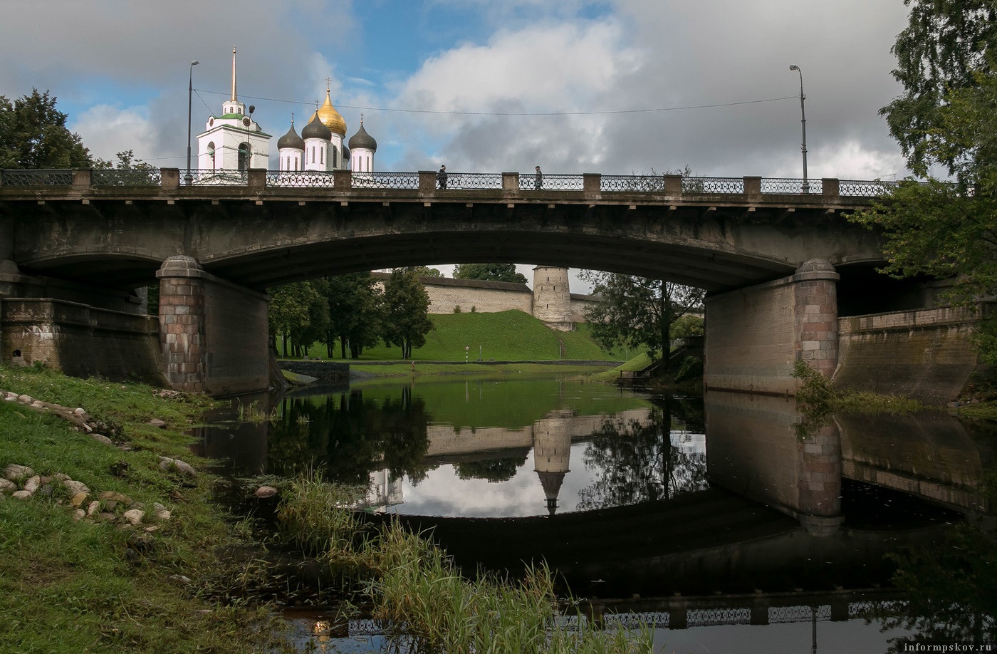 22 мая Троицкий мост в Пскове закроют для движения